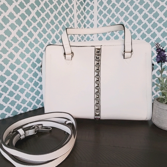 INC White Satchel Purse - Picture 2 of 5